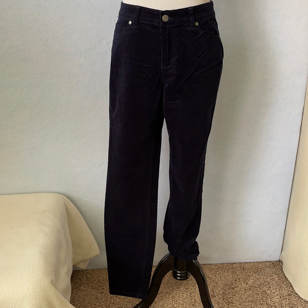 Buffalo Midnight Blue Mid-Rise Skinny Cords